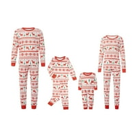 Božićne pidžame za obitelj, obiteljske božićne Pidžame, Božićni set odjeće za spavanje, odgovarajuće božićne pidžame