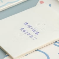 Prozirni PET papir za bilješke Vodootporna samoljepljiva naljepnica za ručni račun dopisnice prikladne za dopis