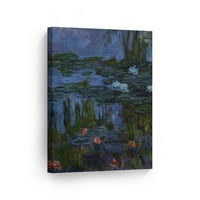 Smile Art Design Nymphéas Waterlilies by Claude Monet Canvas Wall Art Canvas Print Poznata umjetnička slika reprodukcija