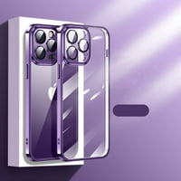 NalacOver za iPhone Pro Max, kalje od staklene poklopce za zaštitni poklopac za zaštitni poklopac za žene luksuzni