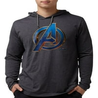 Cafepress - Avengers Endgame logo - muška majica s kapuljačom
