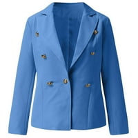 Jesenske jakne za žene u donjem rublju, jednobojna Ženska jakna s reverom, kaputi s patentnim zatvaračem, krojevi