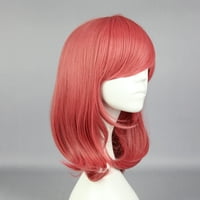 Jedinstveni prijedlozi perika za ljudsku kosu za žene kovrčava perika s kapom za periku 17 crvena