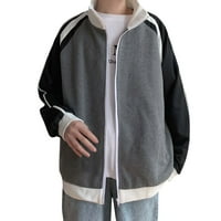 ketyyh-chn muški jakna 25K jakna muški moda corduroy kontrast kardigan stalak za ovratnik leisure velika jakna