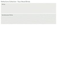 Zbirka prilagođenih refleksija, 2 Bežični fraparske sjenila, bijela, 3 4 Širina 72 Duljina