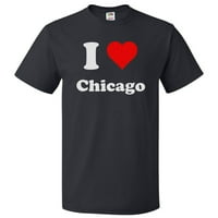 Majica Heart Chicago - volim Chicago Tee poklon