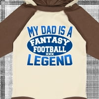 Originalni poklon moj tata je fantastična nogometna legenda Bodi s dugim rukavima za dječaka ili djevojčicu