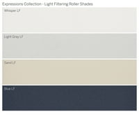 Zbirka prilagođenih izraza, bežična svjetla za filtriranje valjka, svijetlo siva, 7 8 Širina 72 Duljina