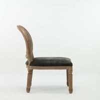 Blagovaonska stolica od 2 komada, prirodna i tamno smeđa