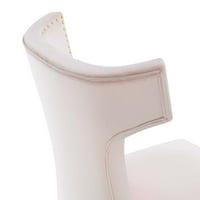Baršunaste stolice za blagovanje-set od 2 do 5008