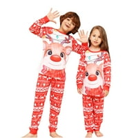 Naughtyhood Božićna pidžama za obitelj, odgovarajuća obiteljska božićna pidžama, božićni blagdanski obiteljski