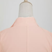 Ružičaste haljine za žene ljetne modne haljine veličine xl