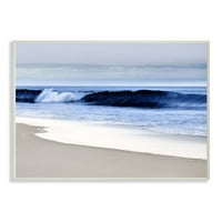 Stupell Industries valovi na plaži na pješčanom moru fotografija zidna ploča Devon Davis