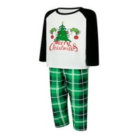 Božićna obiteljska pidžama podudaranje setova xmas stablo podudaranje PJ -a za odrasle djecu odmor home xmas obiteljska