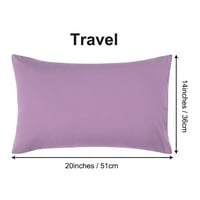 Jedinstvene povoljne ponude čvrstih jastuka za mikrovlake, putovanja, ljubičasta