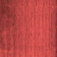 Ahgly Company zatvoreni pravokutnik Sažetak Crvene prostirke za suvremeno područje, 7 '10'