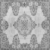 Tradicionalni unutarnji tepisi u sivoj boji, 7' 9'