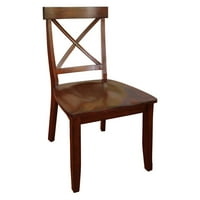 Klasični set za blagovanje izrađen od dizajnerskih stolica s trešnjama
