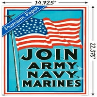Zidni poster Pridružite se vojsci, mornaričkim marincima, 14.725 22.375