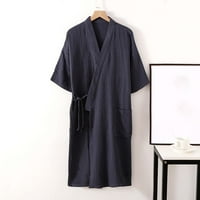 Homadles ženske meke pidžame setovi- PJ salon Sets mornarske veličine xl