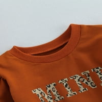 Donji / jesenski pulover za djevojčice i dječake, majica s okruglim vratom s dugim napuhanim rukavima, Mini kombinezon