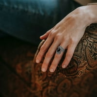 Nakit za žene prstenovi boho etnička mladenka vjenčani prsten starinski veliki kameni prstenovi za žene vintage