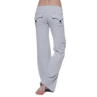 Frostluinai teretne hlače za žene teretne hlače za žene vrećasti hip hop alati Kratke hlače s džepnim niskim strukom