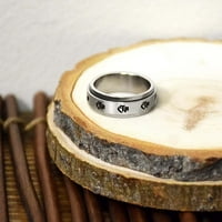 Izbor uski Spinner od nehrđajućeg čelika odaberite pravu veličinu prstena 93