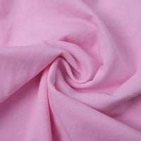 Pimfylm bodysuits za bebe organsko pamučno pamučno bodi bodi ružičaste 0- mjesece