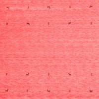 Moderni pravokutni tepisi s apstraktnim crvenim uzorkom za sobe, 5' 7'