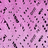 Moderni tepisi od 4 inča, Jednobojni ružičasti