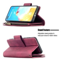 Luksuzna torbica-novčanik zatvarač za telefon Huawei P Pro P smart Z Y Y Y Y5P 7P 6P Honor 8A 8S 9A Lite Sjedalo-obloge