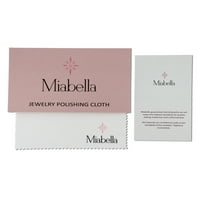 Miabella Women's 1- karat oval-cut t.g.w. Citrine Carat T.W. Dijamantni 10KT ružičasti zlatni ovalni prsten