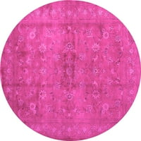 Ahgly Company zatvoreni krug Sažetak ružičastih prostirki za suvremene površine, 5 'krug