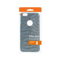 IPhone plus 6s plus sjajni sjaj Shimmer Tiger Stripe hibridni futrola u plavoj boji za upotrebu s Apple iPhone