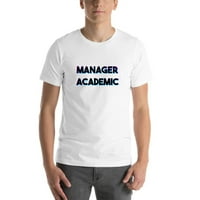3xl Tri Color Manager Akademska majica s kratkim rukavima pamuka prema nedefiniranim darovima