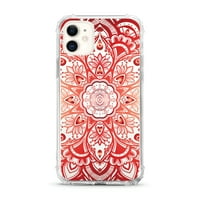 Essentials iPhone Pro ma Mandala srce narančasto i crveno