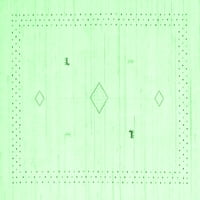 Moderne prostirke za sobe u pravokutnom presjeku smaragdno zelene boje, 8 '10'