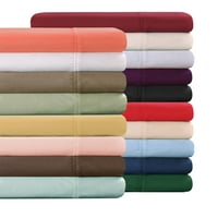 Broj 300 navoja egipatski pamuk lagana čvrsta jastučnica set mocha standard