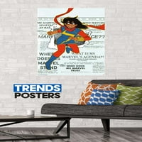 Comics-Miss Marvel-Miss Marvel varijanta naslovnice zidnog plakata, 22.375 34