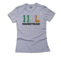 Irska Konjička - Olimpijske igre - Rio - Flag ženska pamučna siva majica