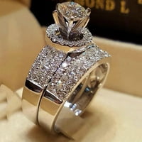 dijamantni prsten za Valentinovo lagani prsten novi kreativni prsten koji se može preklopiti za nošenje ženskog