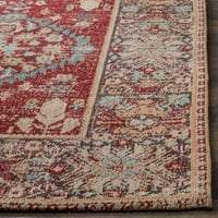 Klasični vintage tepih, Crveni Multi, 2'3 12'