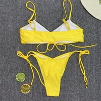 Ljetna odjeća za plažu, Modni Kupaći kostimi Bikini s printom, odvojeni Ženski kupaći kostim, Tankini Set