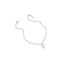 Oblikovana ogrlica Dan srca privjesak mama Opal Poklon Umjetna matična ogrlica privjeska