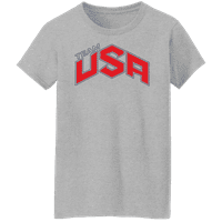 Grafička američka patriotska ekipa u SAD-u Olimpijada Ženska grafička majica