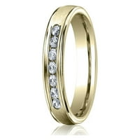 FineJewelers comform fit dijamantni vjenčani bend prsten u kt žutom zlatu muški muškarci
