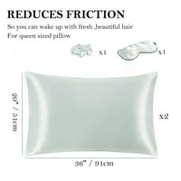 Jedinstveni ponudi izdržljivog mekog omotanog zatvarača satenskog jastuka sivi kralj (20 x36 ）