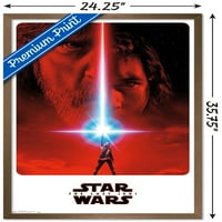 Ratovi zvijezda: Posljednji Jedi-Teaser plakat na zidu, 22.375 34